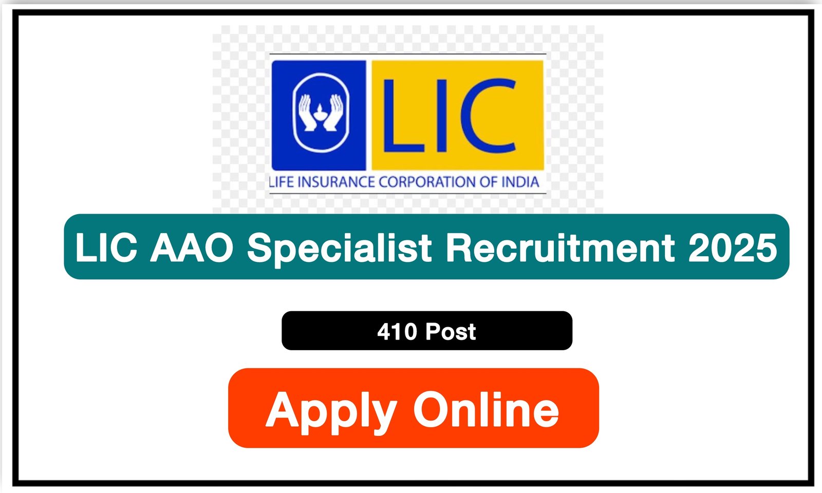 LIC AAO Specialist Recruitment 2025