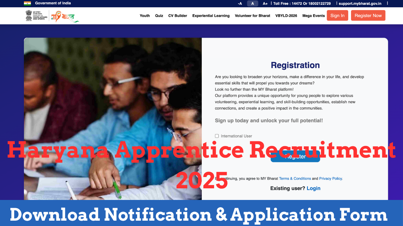 Haryana Apprentice Recruitment 2025